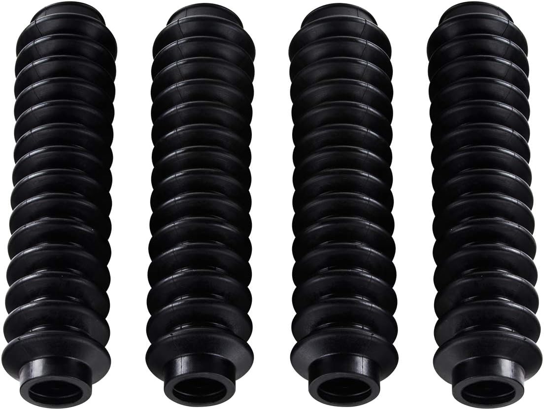 Supreme Suspensions - Universal Strut Shock Boots For Stock or Lifted Trucks SUVs (Black) PRO - Can Cooler Included with Purchase