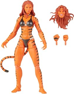 Marvel Legends Series Avengers Figura de 15 cm e Acessórios - Marvel’s Tigra - F1124 - Hasbro