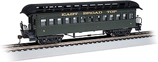 Bachmann Trains - Old-Time Car with Round-End Clerestory Roof - Coach - East Broad TOP - HO Scale