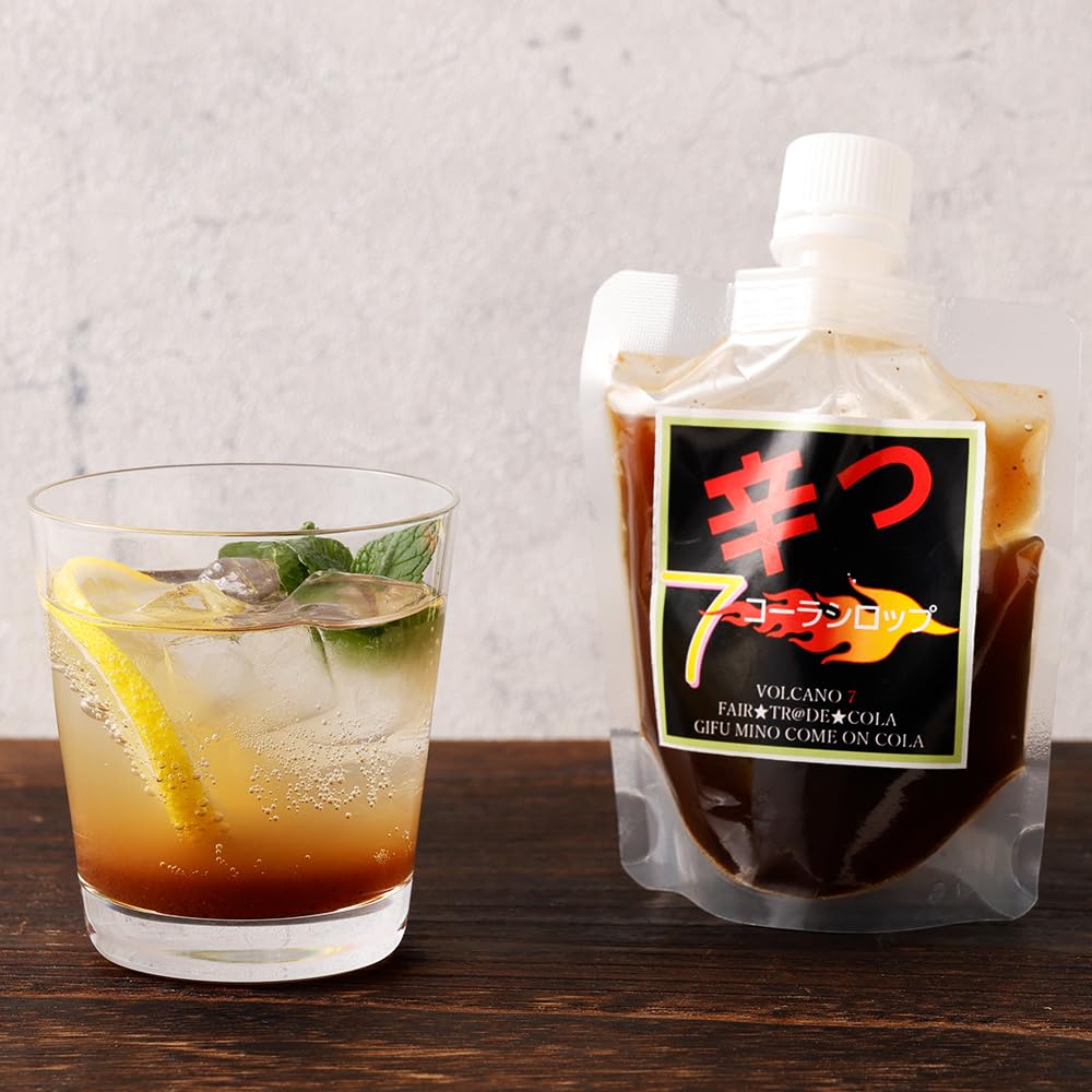 Amazon.co.jp: 爆汗（ばっかん）コーラシロップ 辛っコーラ ボルケーノ