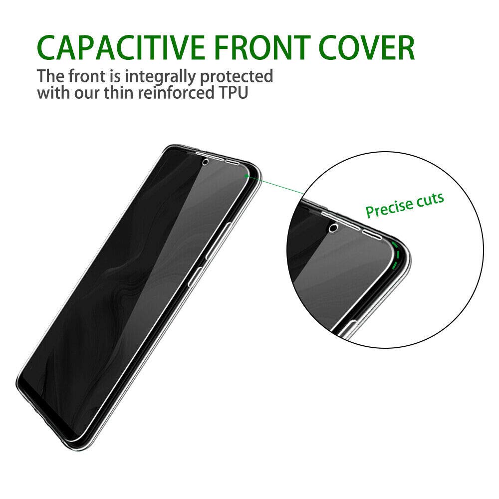 COPHONE - Cover per Huawei P30 100% trasparente a 360 gradi
