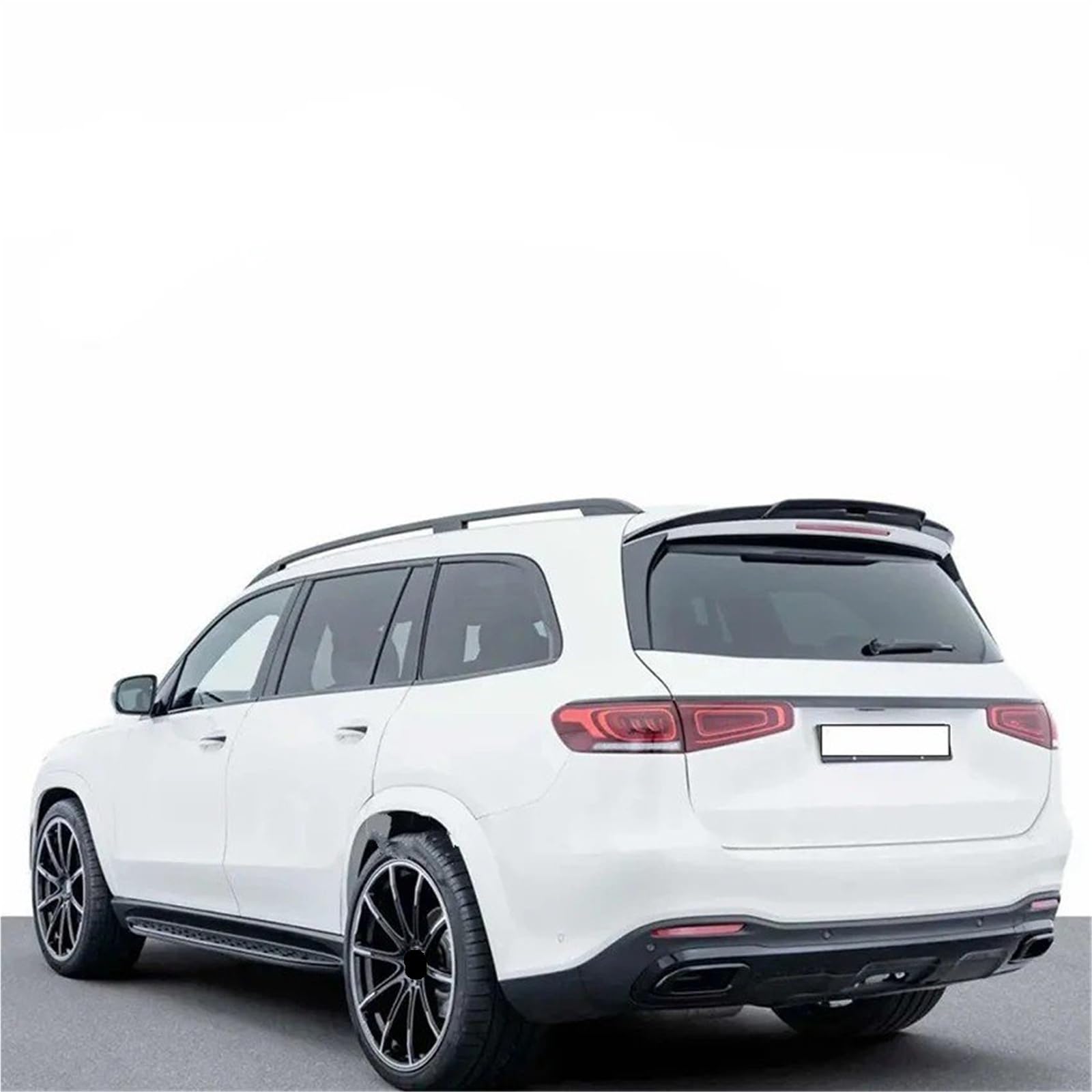 Dla M&ercedes Dla B&enz GLS X167 350 450 500e 350d GLS63 AMG 2020-2025 Skrzydło Na Klapie Lotka Tylny Spoiler Bagażnika Akcesoria Spojler Tylny Trunk Wing(Carbon Look)
