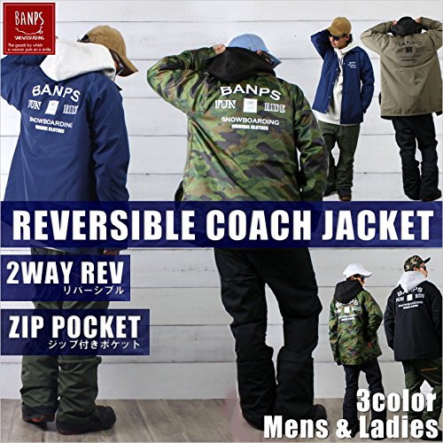 スノーボード BANPSコーチジャケット Amazon | BANPS スノーボード コーチジャケット 17-18 MT BANPS