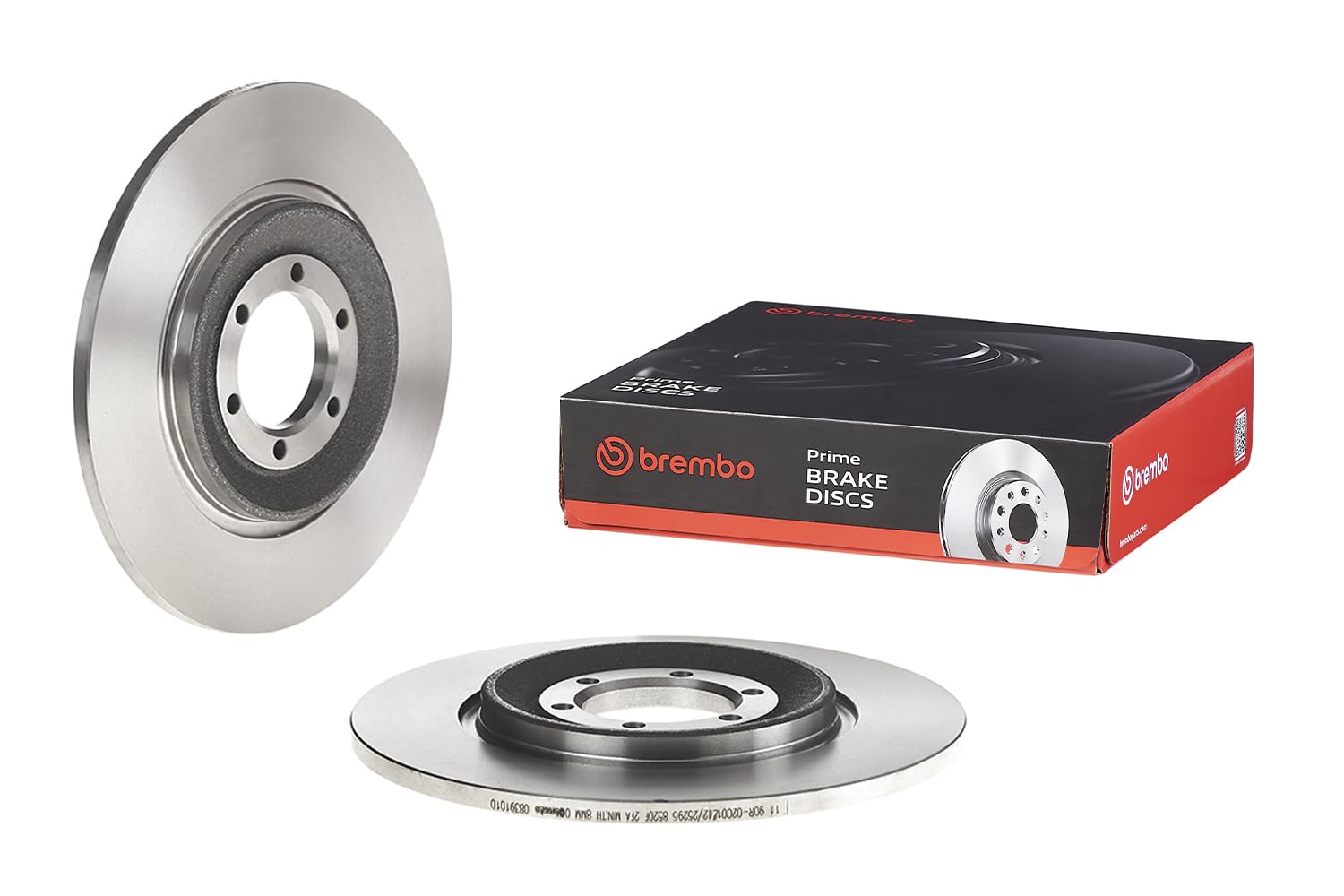 Brembo 08.3910.10 - Disco Freno (Set di 2) - Posteriore