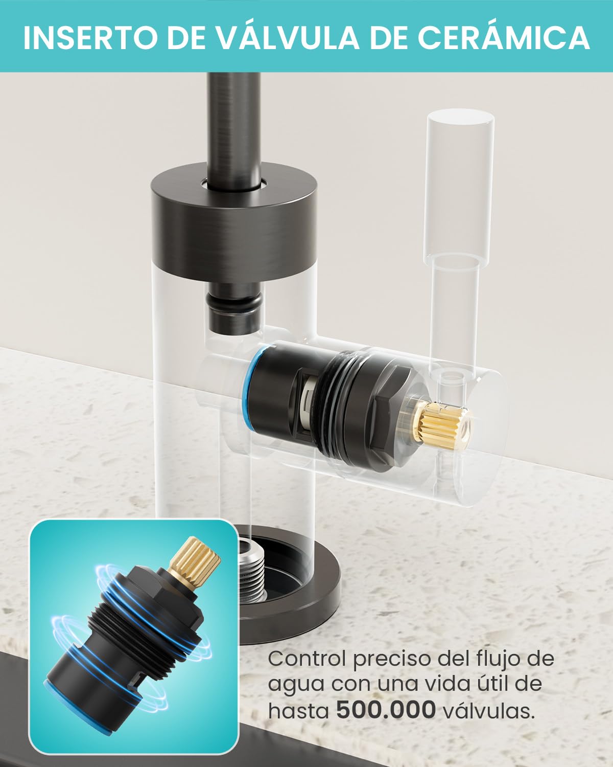 Grifo Osmosis Inversa, Grifo Cocina Para Agua Potable, Forma de L