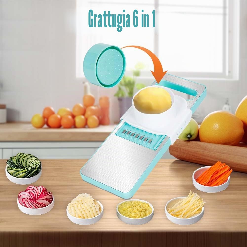 Tagliere adattivo con una mano: Tagliere per apparecchiature adattive con una mano con strumenti di preparazione degli alimenti per persone con disabilità