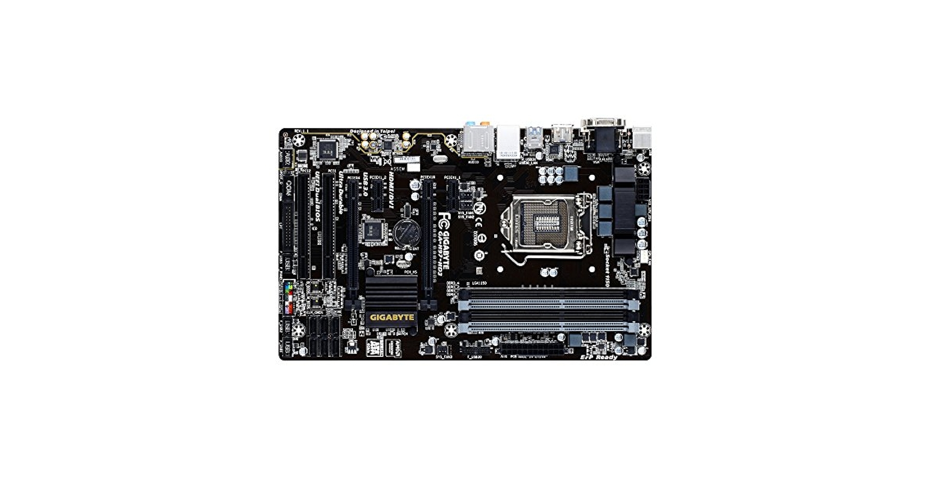 GIGABYTE　GA-H97-HD3  LGA1150 Amazon.com: Gigabyte LGA 1150 H97 HDMI SATA 6Gb/s USB 3.0