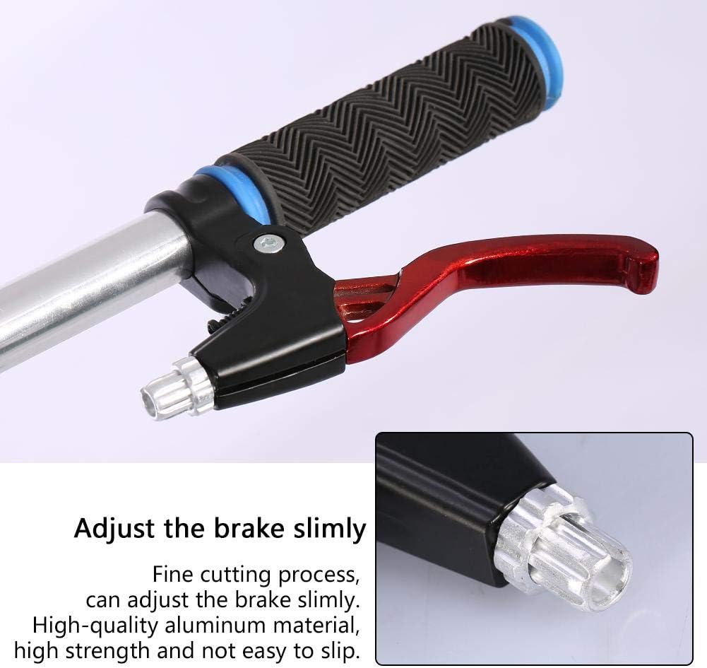 Brake Clutch Levers, Aluminium Mountain Bike Bicycle Cycling Brake Level Handles Lever Set(1 Pair)(Red) : Sports & Outdoors