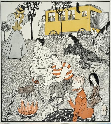Póster de Viola odorata de William Kilburn, lienzo decorativo para hogar 60x90