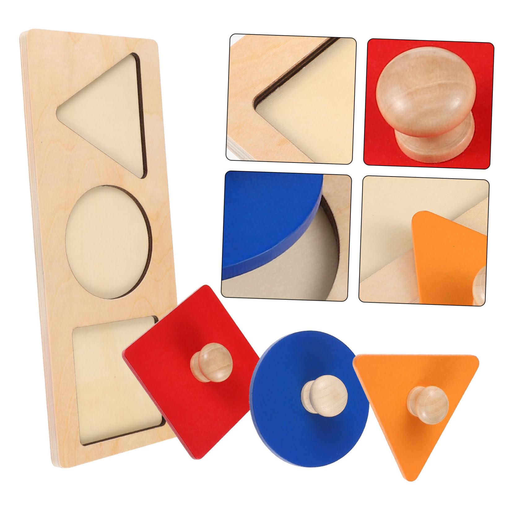 2juego Panel de Caja de Monedas Juguetes de Bloques de Madera Rompecabezas Educativos Primera Infancia para Clasificación y Bloques Casa o Escuela