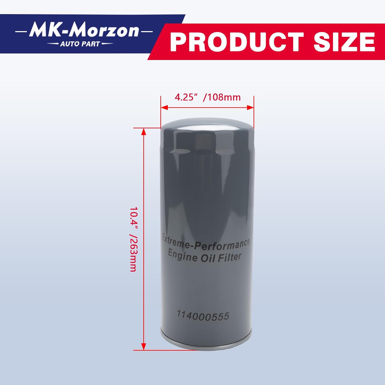 6.6 Duramax Oil Filter Compatible with 2001-2019 Chevy Silverado GMC Sierra 2500 HD 3500 HD 6.6L Duramax Engine Replaces# 114000555 Upgrade of PF2232