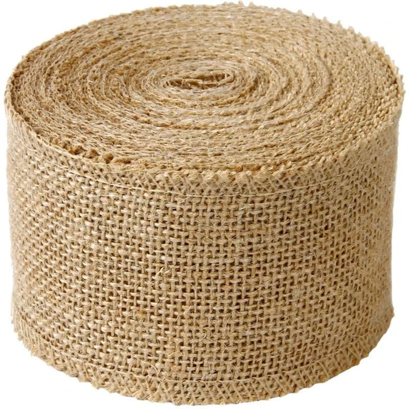wstążka jutowa, Wstążka rzemieślnicza z juty jutowej 25-150 mm 10 m(Width 60mm)