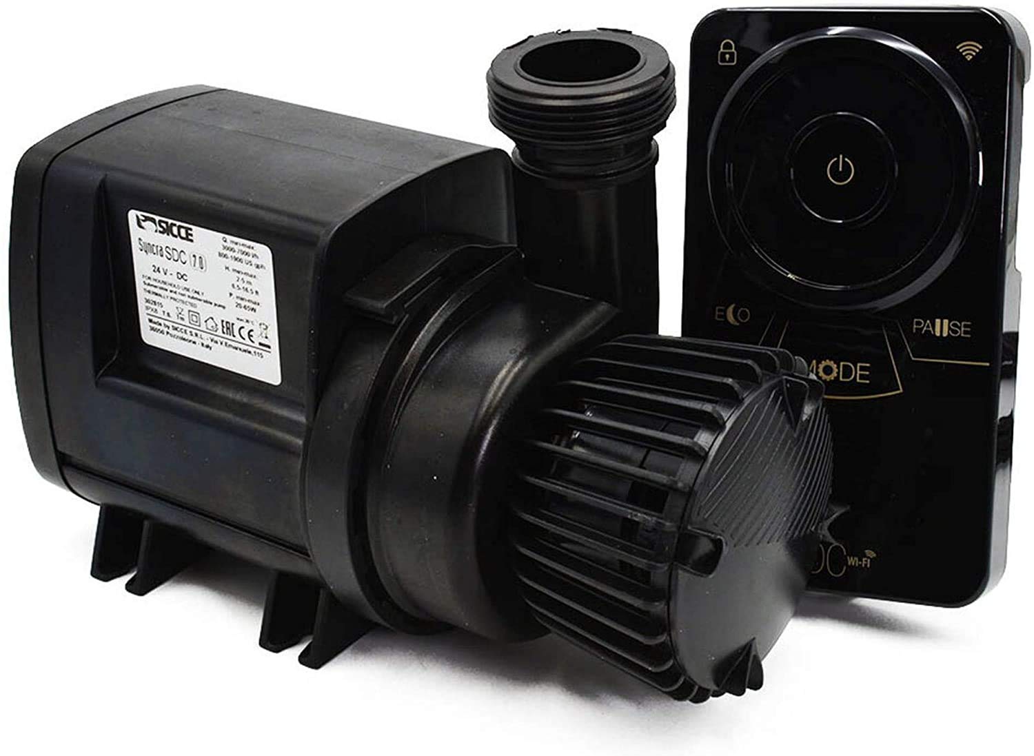 Sicce Syncra SDC 6.0 WiFi Enabled Controllable Pump, Designed for Fresh and Saltwater