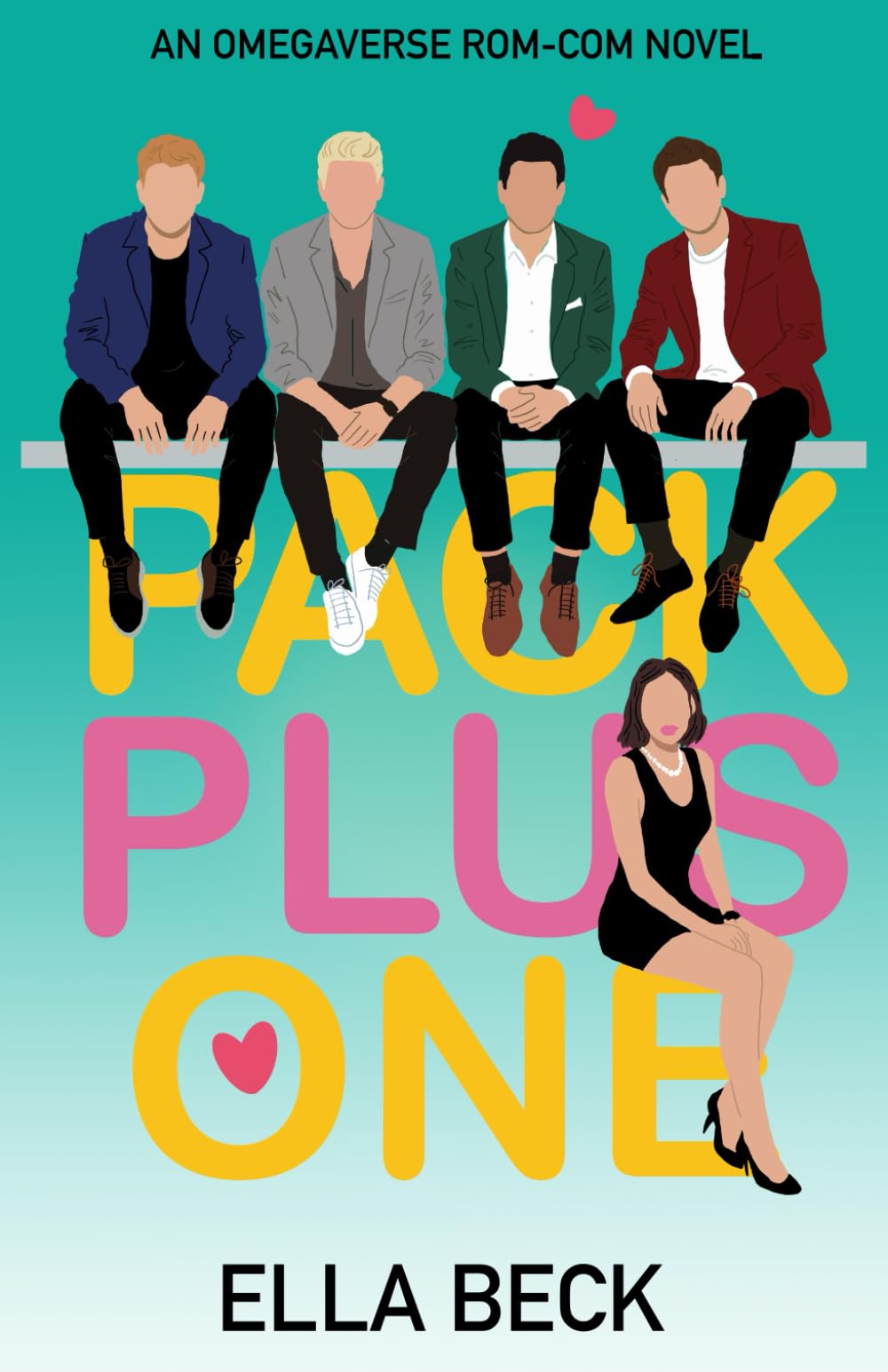 Pack Plus One: A Reverse Harem Omegaverse Rom-Com (Sweetwater City Reverse Harem Omegaverse)