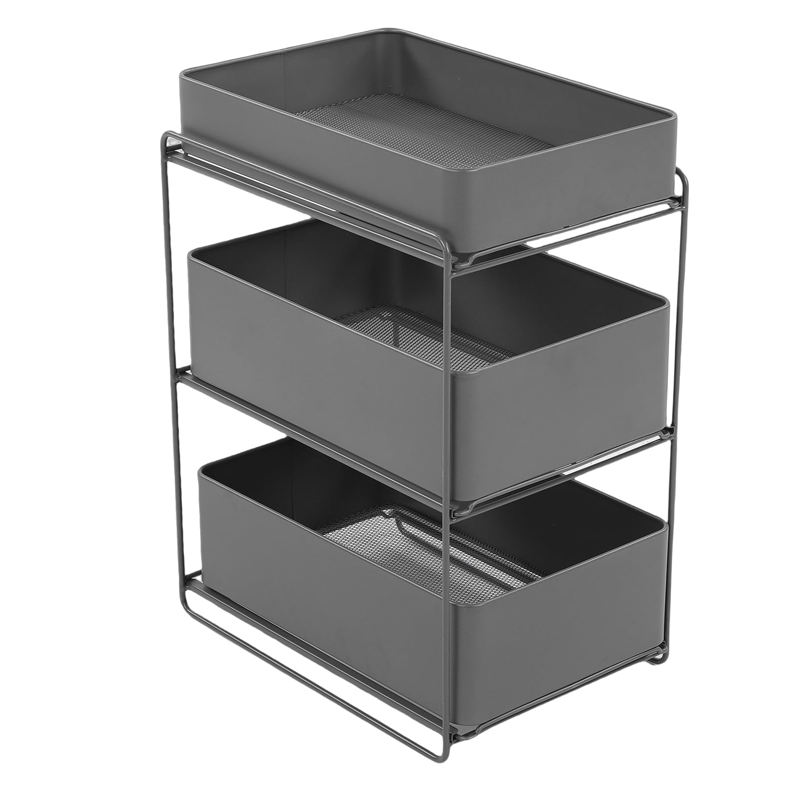 Estante de Almacenamiento Duradero Debajo del Fregadero, Organizador de Cocina y Baño Versátil para Oficinas