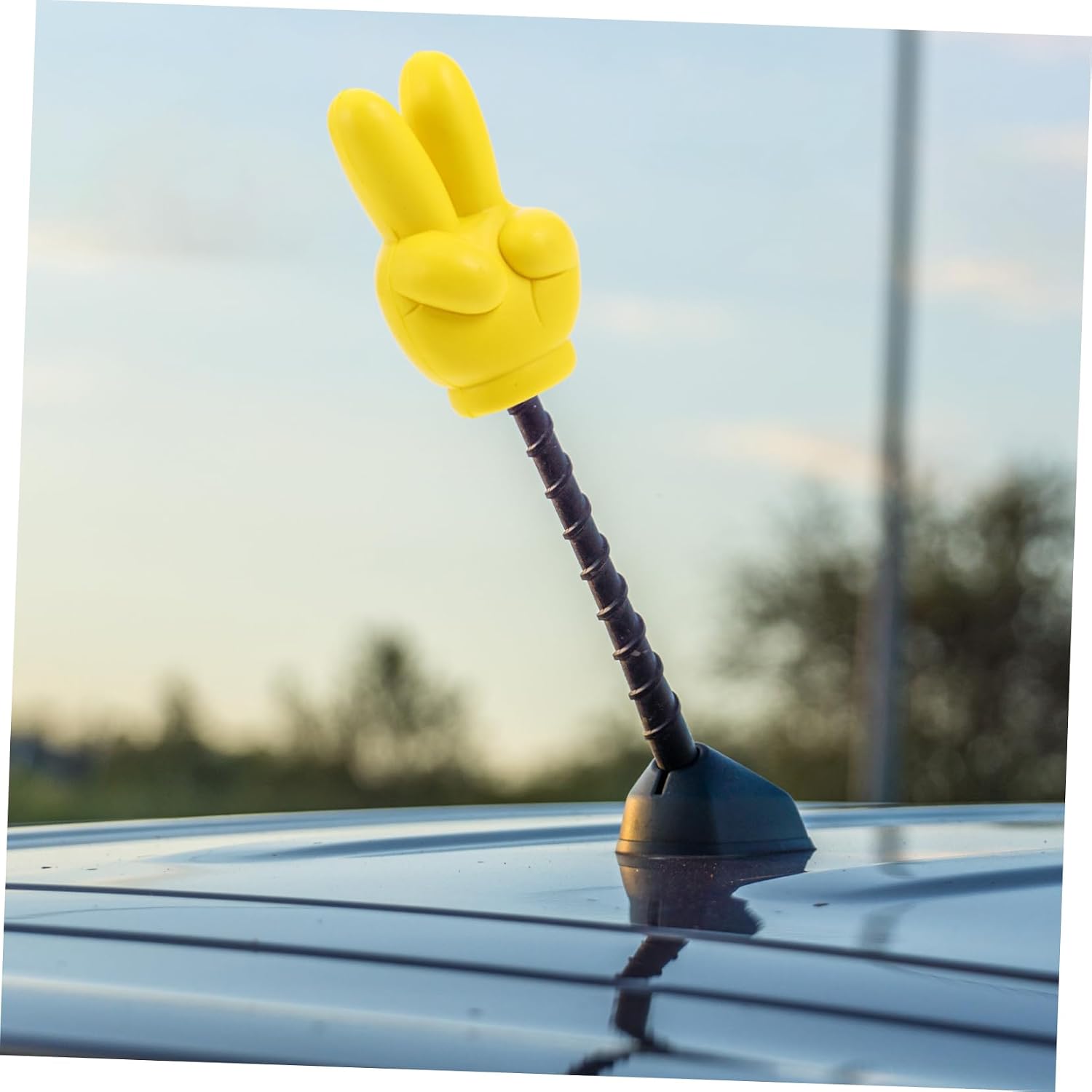 Cute Car Decoration Car Antenna Topper Hood Bumper Decoration Automotive Roof Antenna Ball Unique Design Wide Compatibility