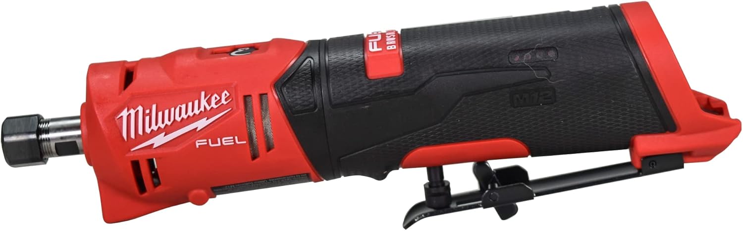 Milwaukee 2486-22 M12 FUEL 12V Straight DieGrinder Kit with (2) 2.0Ah Battery, Charger & Tool Bag - Image 4