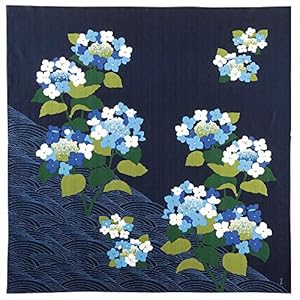 HAMAMONYO Furoshiki 90 cm Hortensie