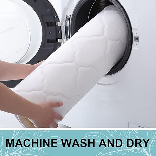 Miniatura 8 de Olanly - Alfombra de baño de espuma viscoelástica, ultra suave, antideslizante y absorbente, lavable a máquina, cómoda, gruesa alfombra de baño para