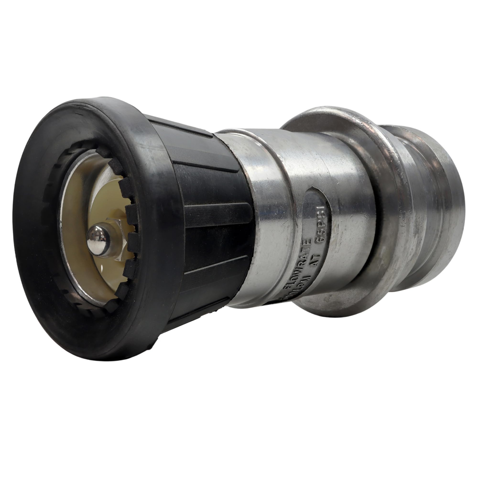 Vigil Men's Silver & Black Diffuser Fire Nozzle - Do5 2.5 Inch Jet/Spray Nozzle