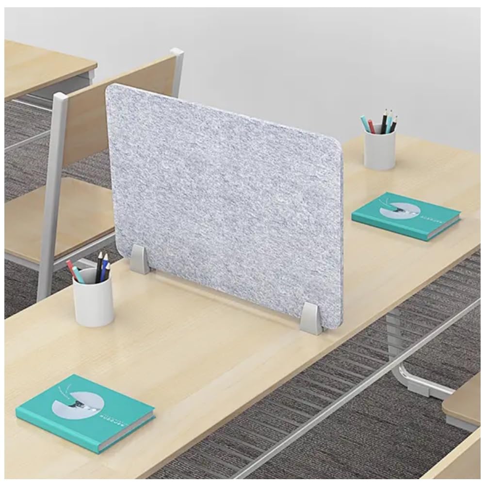 ZYCHSJXA Desk Privacy Dividers, Partition Gray Multiple Sizes(40x100CM)