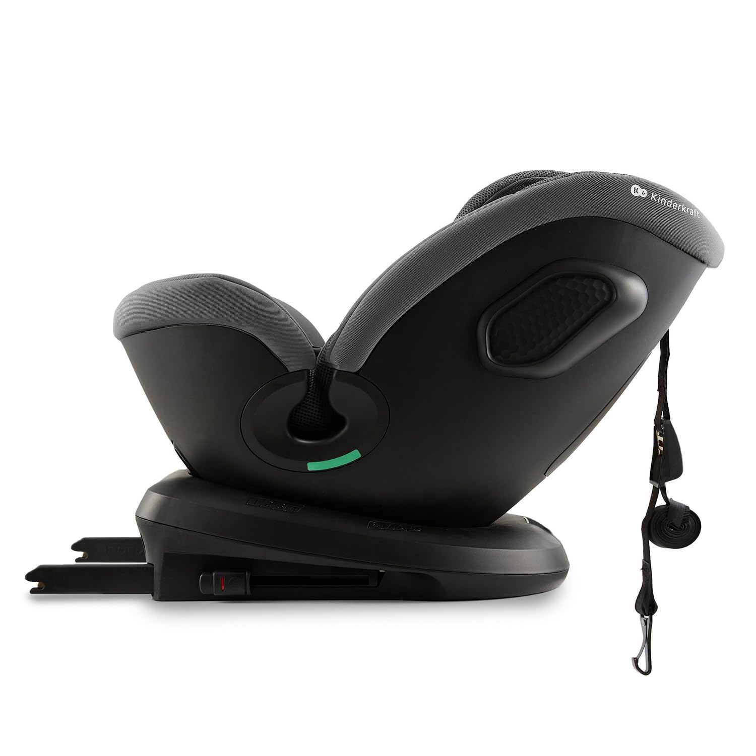 Kinderkraft XPEDITION3 I-Size fotelik samochodowy dla dzieci z obrotem o 360 stopni, ISOFIX, stacja bazowa, specjalne systemy bezpieczeństwa, łatwy do czyszczenia, od grupy urodzeń 0/1/2/3 0-36 kg