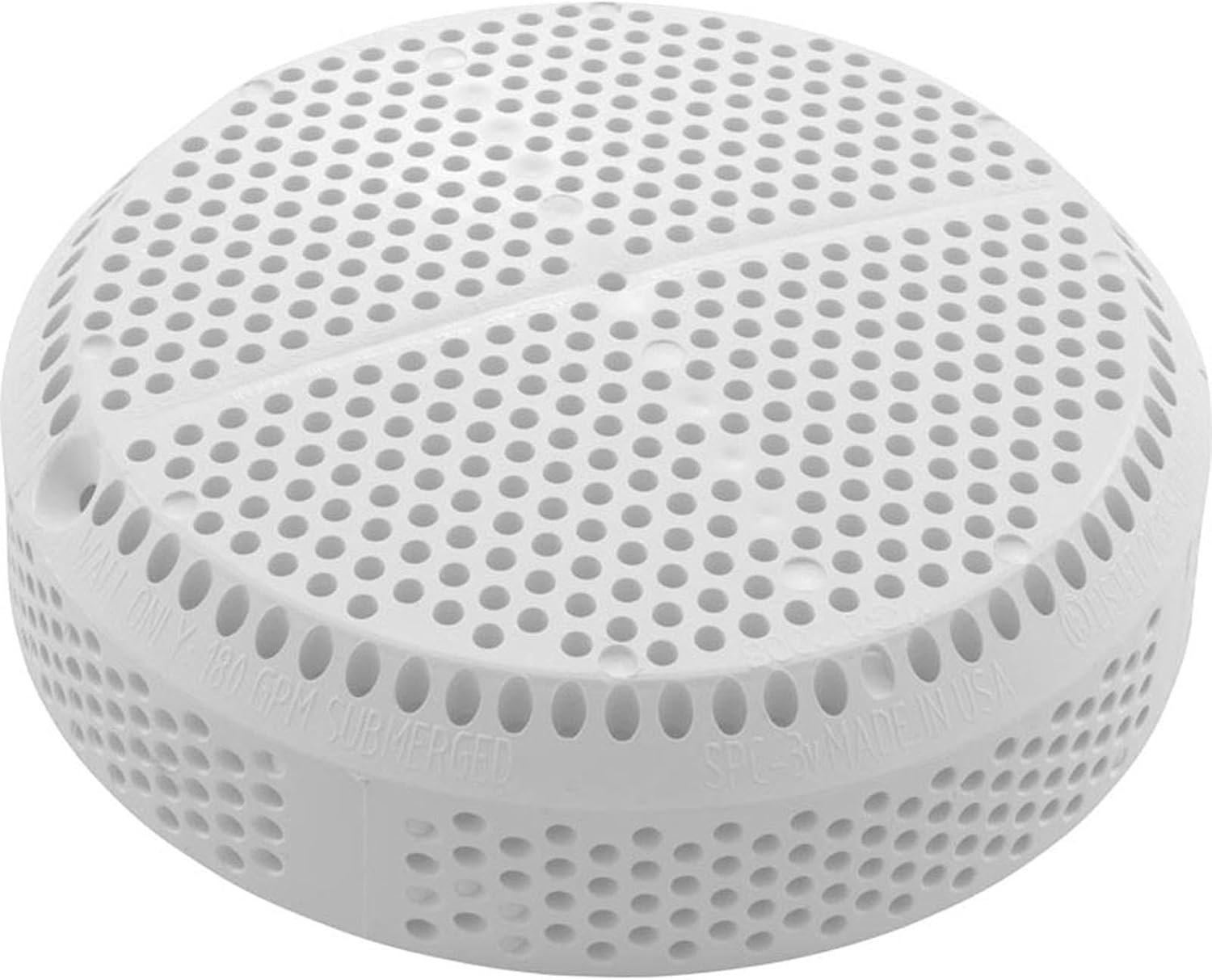 Waterway Plastics tapa de succión blanca 5 pulgadas