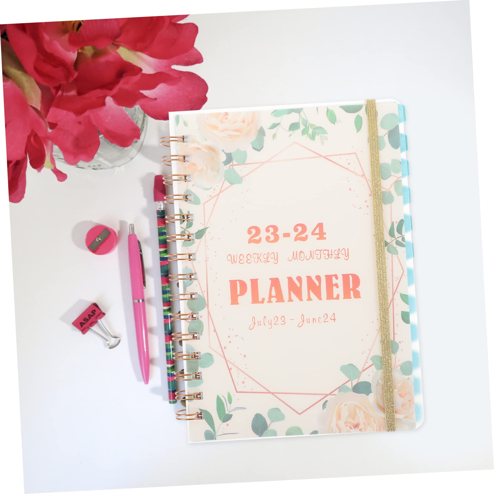 VILLCASE 5pezzi Planner Accademico Agenda Settimanale Per Studenti e Professionisti Per Pianificare Attività e