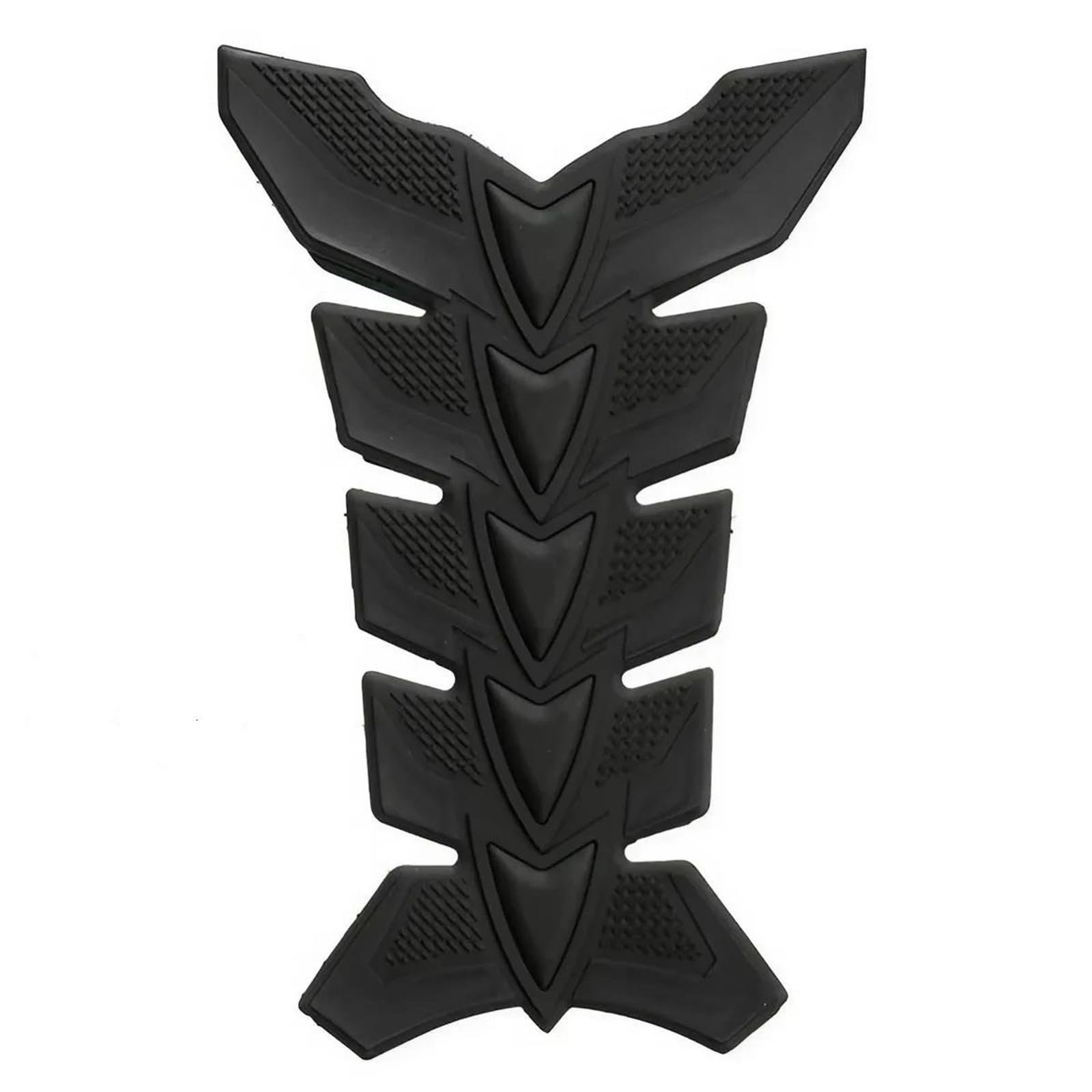 Protecteur universel de protection de réservoir 3D noir pour moto