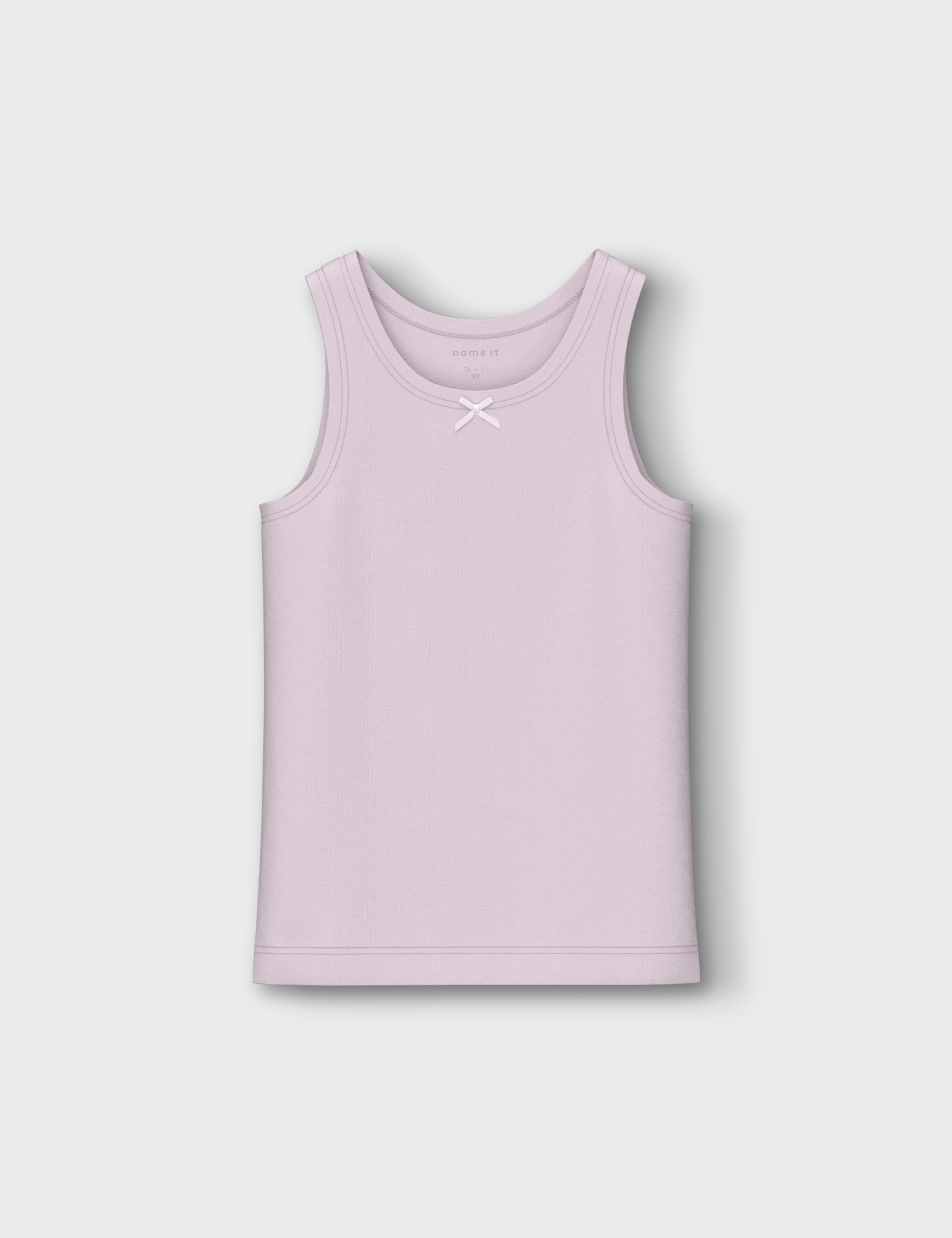NAME IT Podkoszulek Dziewczynki Nmftank Top 2p Różowy Motyl Noos