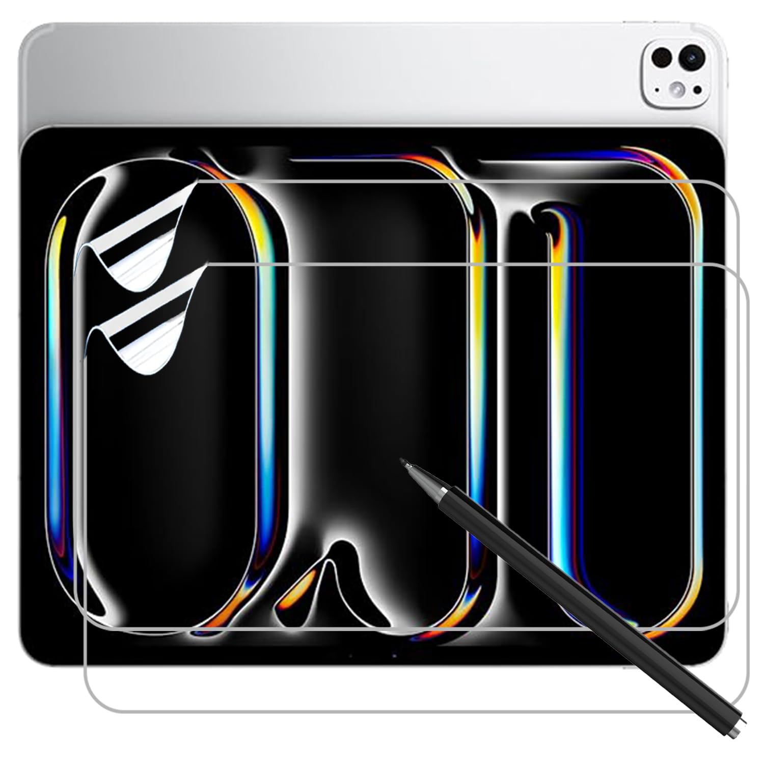 Lukione [2pcs] Tablet Paper Film Screen Protector Compatible with iPad Pro 13-inch (M4) 2024 Anti-Glare Like Paper Write Draw Soft Film Matte Film Anti-Scratch No-Bubble (13")