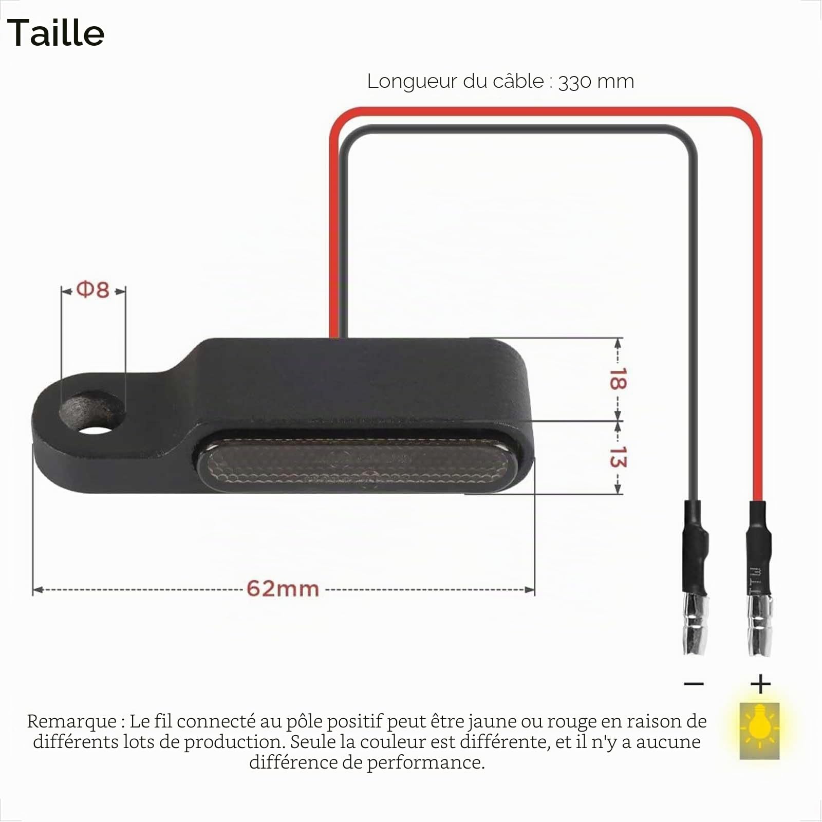 evermotor Clignotant Moto LED, 6 LED Universel 12v 2PCS, E24 Mini LED Clignotant En Alliage D'aluminium Moulage Étanche Ip67 E Test | Mini étanche en alliage d'aluminium pour Harley Sportster Honda Yamaha Suzuki Kawasaki