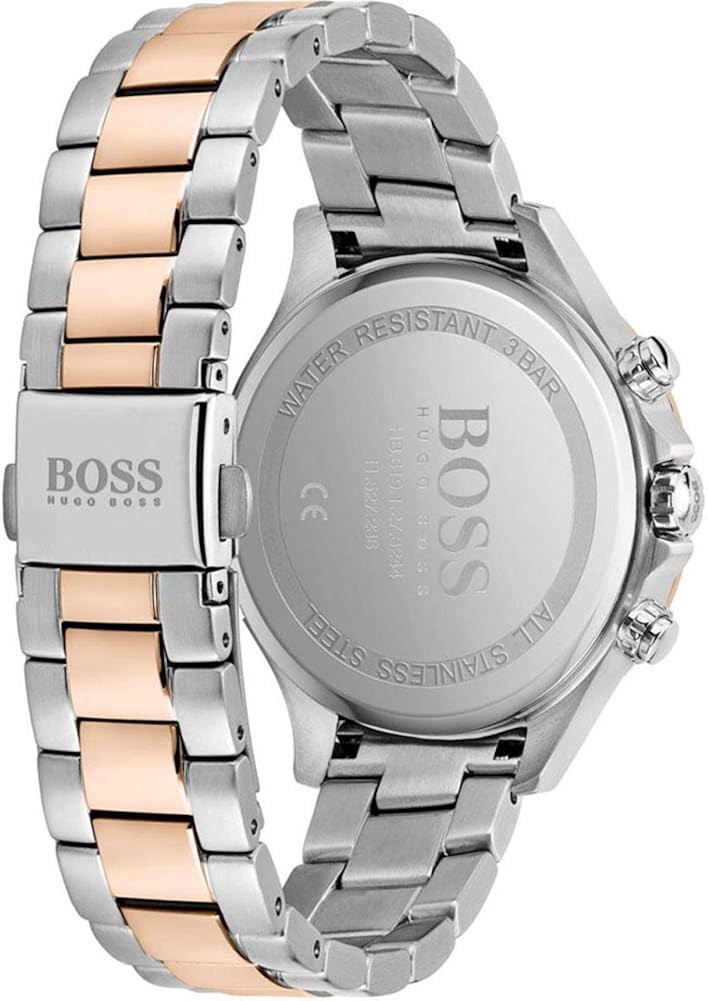 Boss Orologio Analogico al Quarzo da Donna con Cinturino in Acciaio Inossidabile Bicolore - 1502567 Boss Orologio Analogico al Quarzo da Donna con Cinturino in Acciaio Inossidabile Bicolore - 1502567