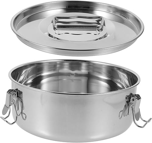 Miniatura 6 de HOMSFOU Moldes de acero inoxidable para magdalenas, moldes para tartas de queso, moldes de flanera, moldes de flanera, moldes de flan, moldes para