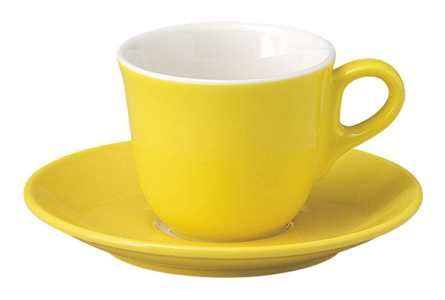Amazon｜光洋陶器 マーレ コーヒーカップ&ソーサー イエロー