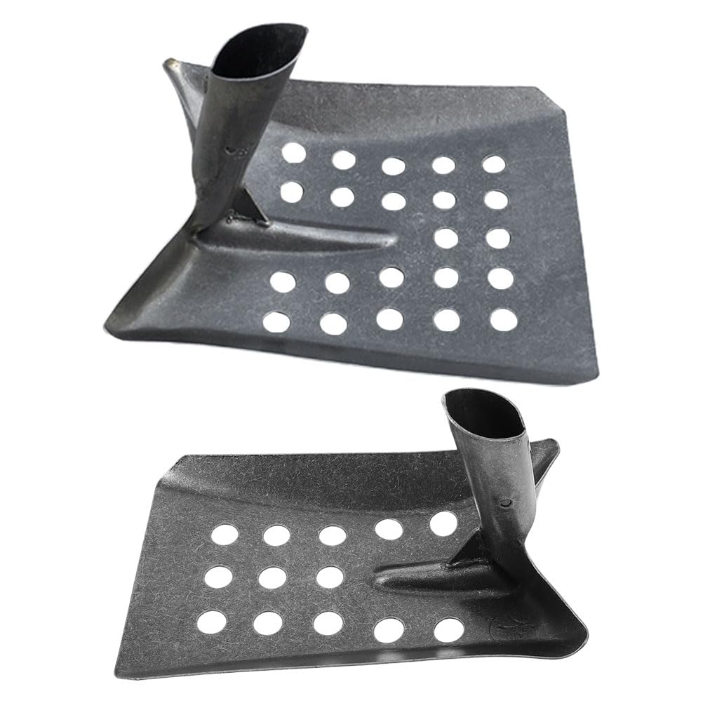 Toyvian 2 Metalowa Łopata Do Czyszczenia Odpływów Wytrzymała Konstrukcja Ergonomiczny Do Usuwania Mułu i Zanieczyszczeń z Kanalizacji Rowów i Zbiorników Wodnych