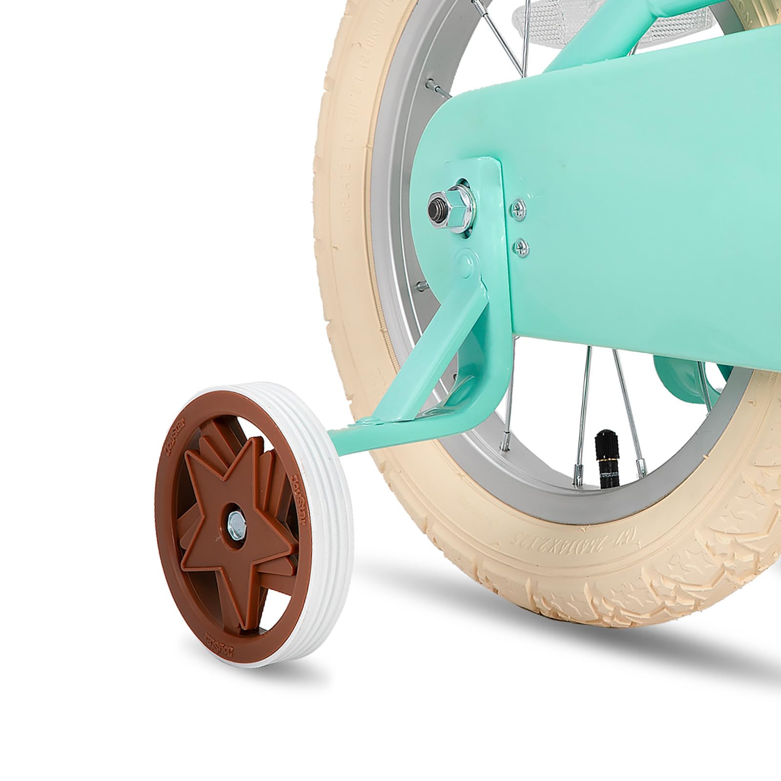 JOYSTAR 12/14/16/18/20 Pulgadas Bicicleta para niñas de 2 a 9 años, Bicicleta para niñas 12/14/16/18 Pulgadas con Cesta y estabilizadores, 20 Pulgadas con Caballete