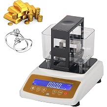 Gold Analyzer, Electronic Gold Tester for Jewelry & Pawn Shops, Precision 0.01g/0.005g/0.001g, Precious Metals for Metal Research for Laboratory, Jewelry Store, BankNoPrinter,XF3203K