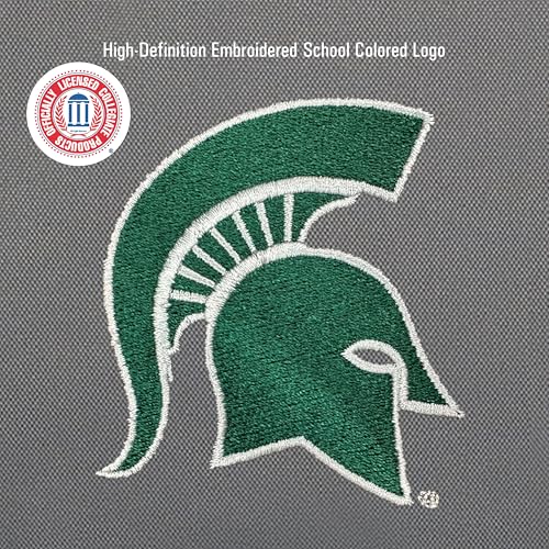 Image of JanSport NCAA Officially Licensed Backpack, Michigan State, Superbreak Plus with Padded 15'' Laptop Sleeve, Spacious Computer Bag for Men & Women, Durable Daypack with Bottle Pocket, Graphite Grey