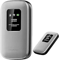 Hotspot móvel portátil | 4G LTE WiFi 6 | Hotspot Wi-Fi global de viagem | Mais de 180 países | Até 48 horas de tempo de uso | Conecte até 16 dispositivos | Bateria de 5000 mAh