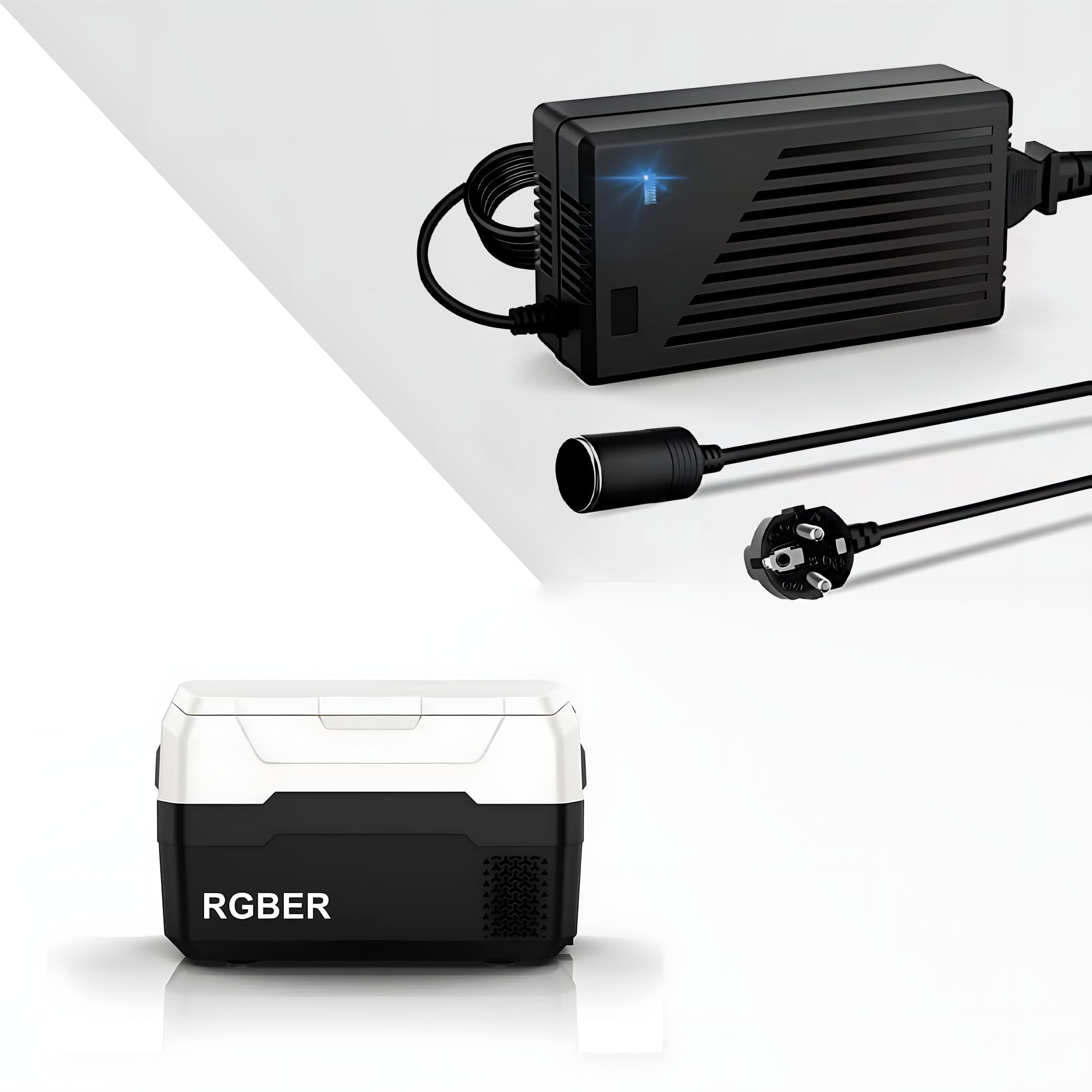 RGBER® | Spannungswandler | 230V auf 12V| 180W 240W| Ventilatorsystem| Zigarettenanzünder für Standheizung, Dieselheizung,Auto Kühlbox, Kompressor.