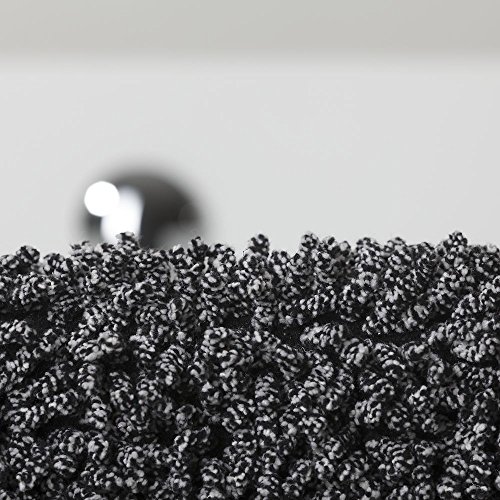 Sealskin Badmat antislip absorberend Misto, 60 x 90 x 2,5 cm, katoen, zwart - Image 4