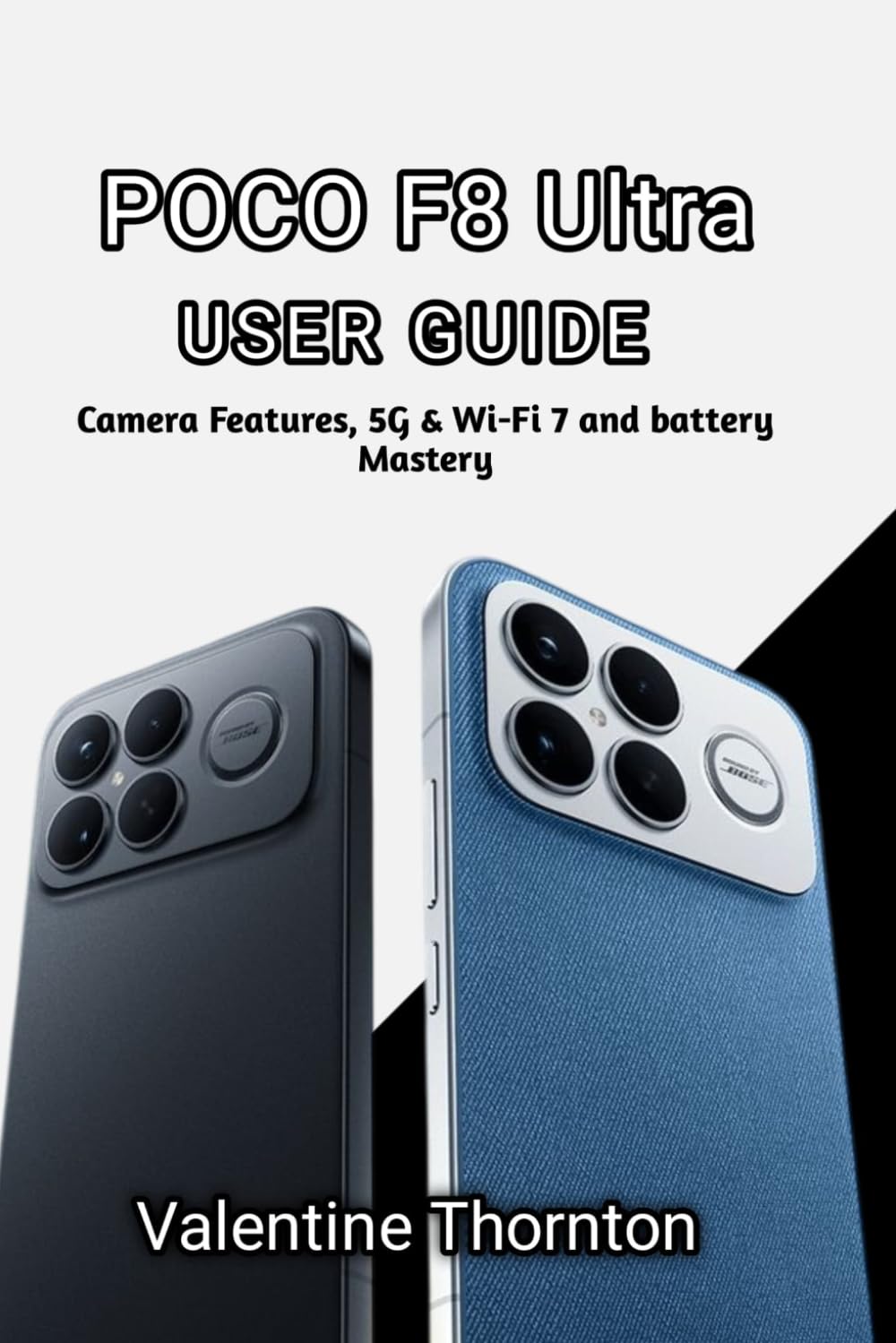POCO F8 Ultra User Guide: Camera Features, 5G , Wi-Fi 7 and battery Mastery