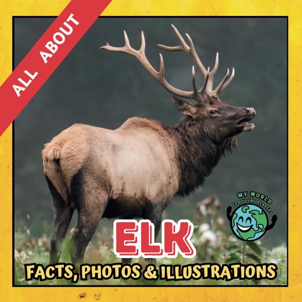All about Elk | Facts, Photos and Illustrations: A Picture Book for Kids and Toddlers | Screen-Free Infotainment (MY WORLD for YOUNG READERS)