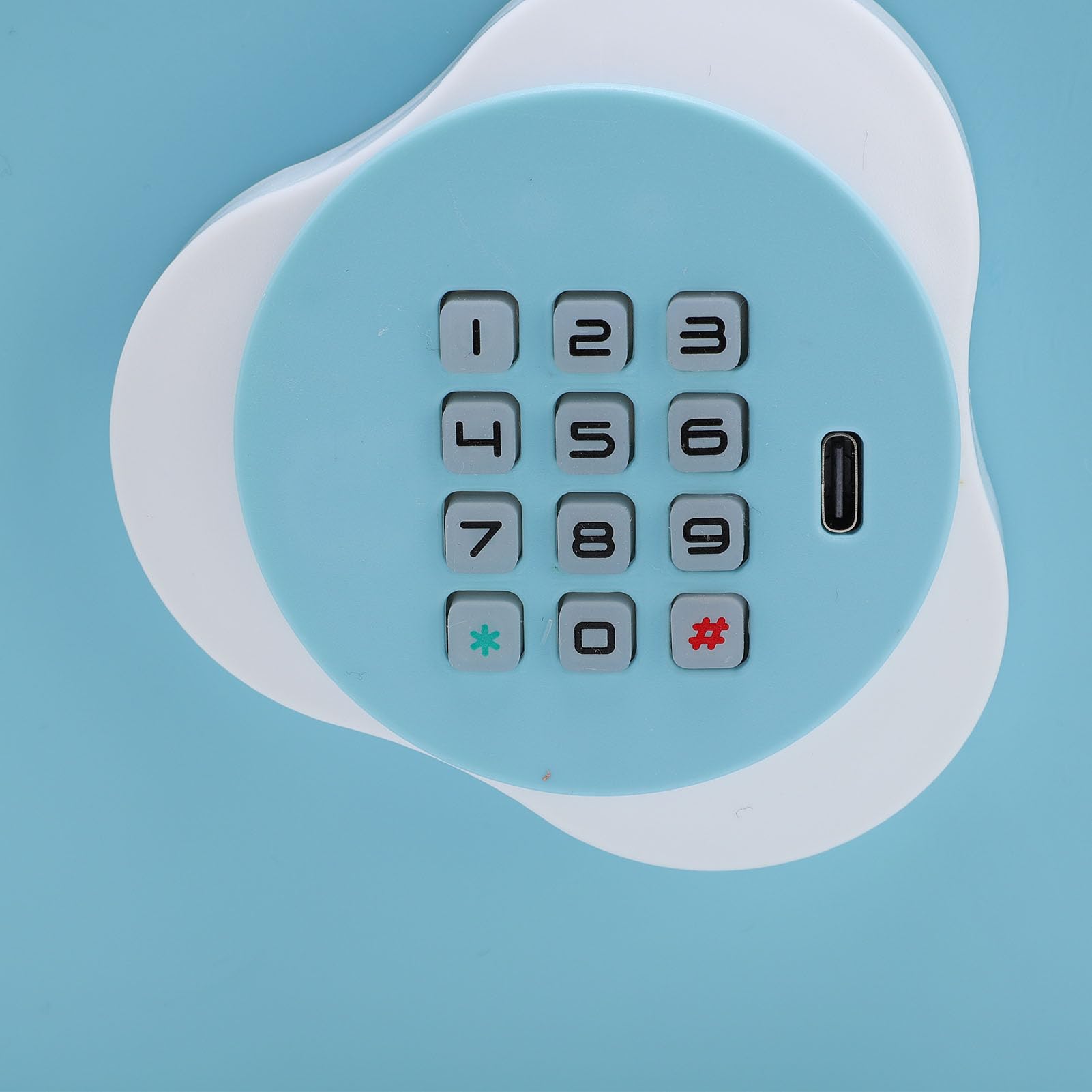 Fockety Tirelire électronique pour Enfants, Coffre-Fort à Code Secret par