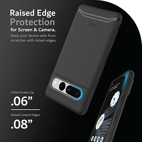 Miniatura 5 de TUDIA DualShield - Funda diseñada para Google Pixel 7 Pro (2022), Fusionar a prueba de golpes, grado militar, delgada, de doble capa, protección de
