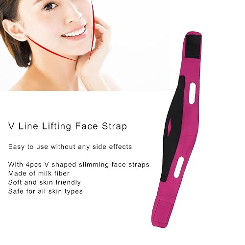 Miniatura 2 de 4 correas reductoras de barbilla doble para adelgazar la cara, línea V, correa de barbilla para cinturón facial, correa de barbilla reafirmante para