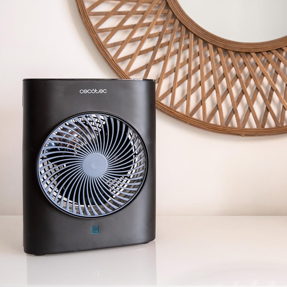 Cecotec Riscaldatore ReadyWarm 2070 Max Force Smart Black. Termoventilatore, 2000 W, 2 Livelli di Potenza, 3 Modalità di Funzionamento, Display LED e Telecomando