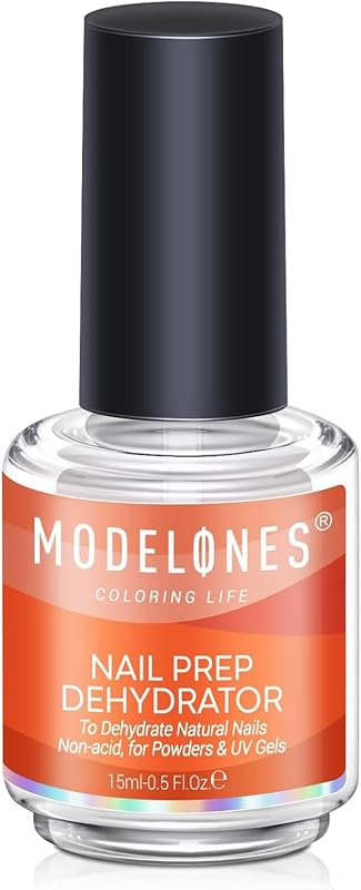 modelones Deshidratador de uñas para capa base, preparación de uñas deshidratador sin ácidos | para uñas acrílicas y esmalte en gel, imprimador sin hema