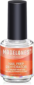 modelones Nail Dehydrator, 15 ml Acid Free Nail Prep Dehydrator for Press Ons/Acrylic Nails/Gel Nail Polish, Hema-Free Primer Bonder